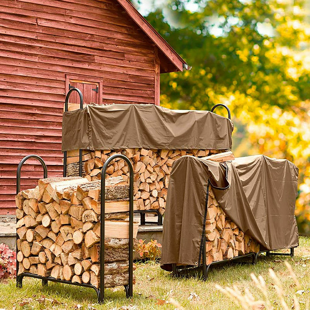 Plow & Hearth Large Heavy-Duty Steel Log Rack