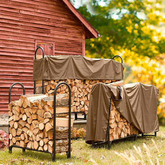 Plow & Hearth Large Heavy-Duty Steel Log Rack