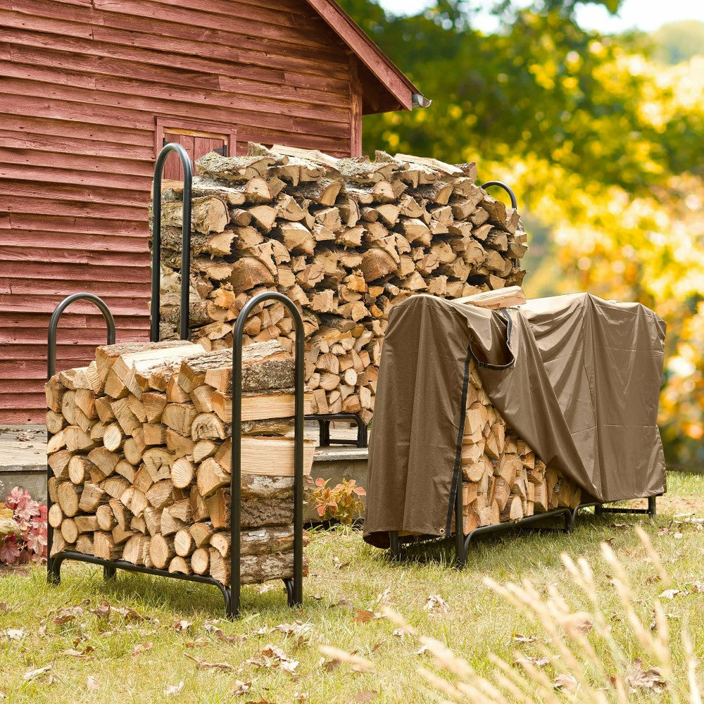 Plow & Hearth Extra Large Steel Log Rack