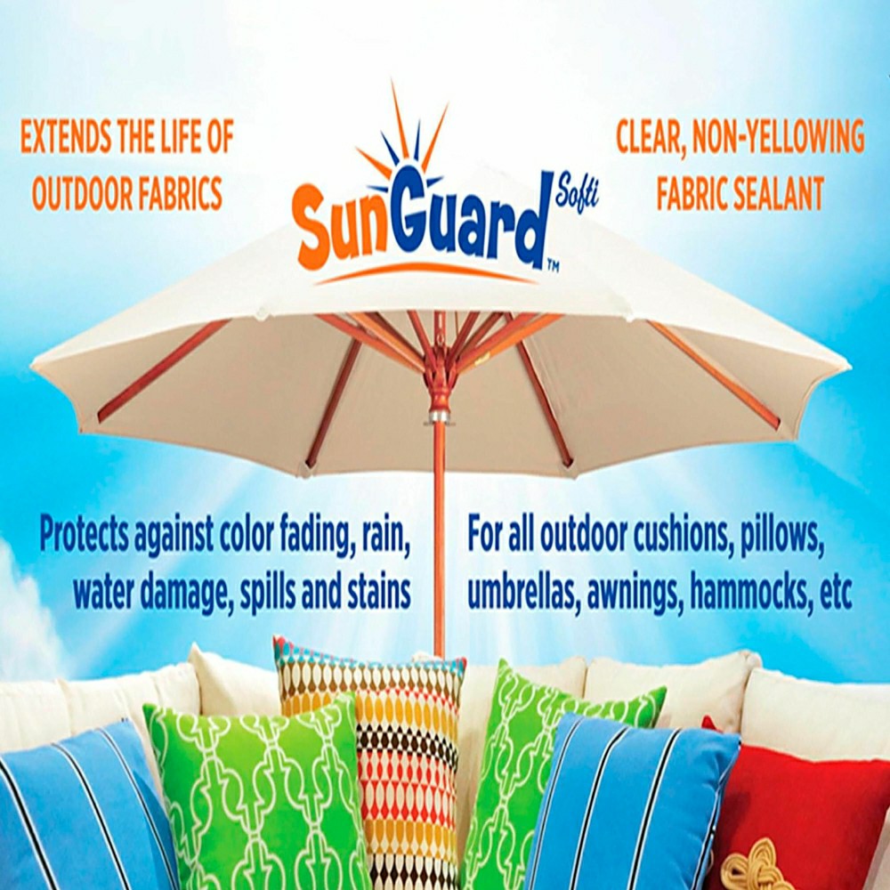 Plow & Hearth SunGuard UV Protectant Spray For Outdoor Fabrics, 2 Pack