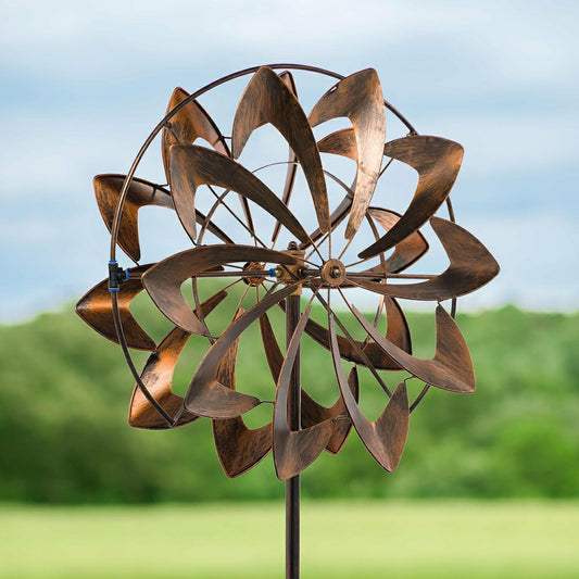 Plow & Hearth 75" Blades Hydro Wind Spinner