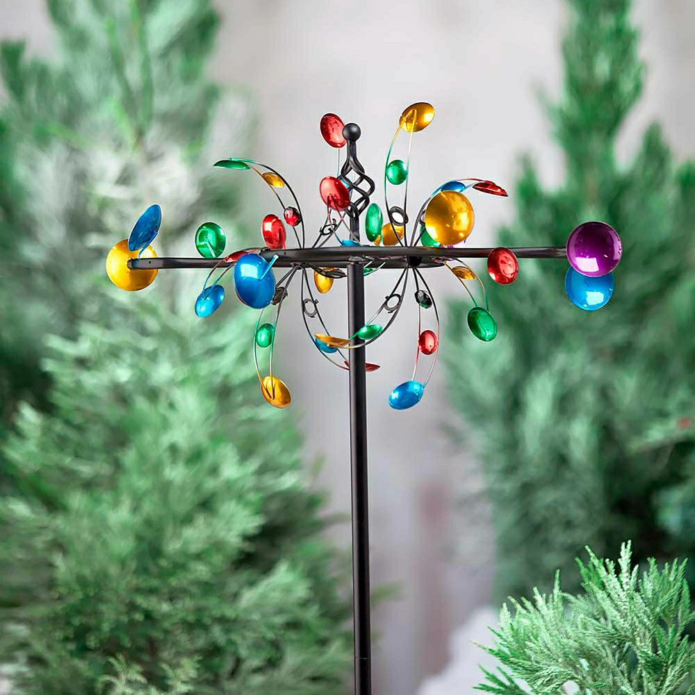 Plow & Hearth Horizontal Cups Wind Spinner