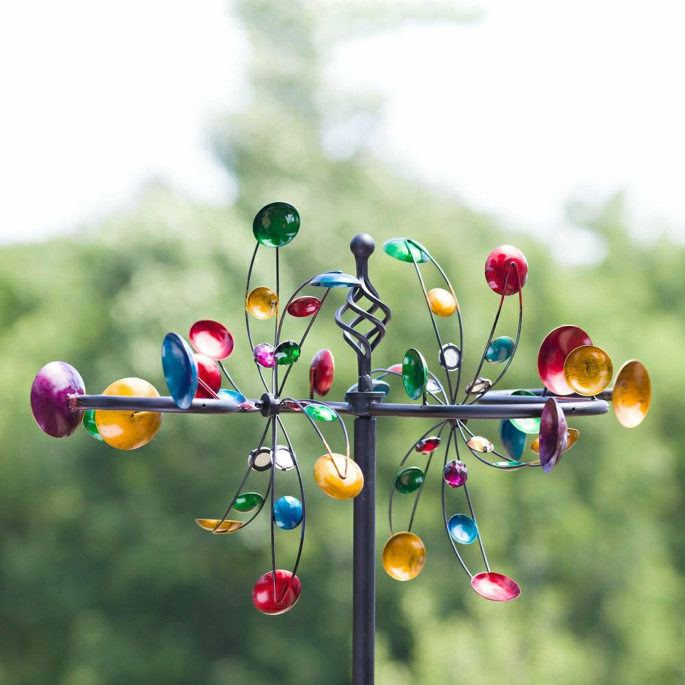 Plow & Hearth Horizontal Cups Wind Spinner