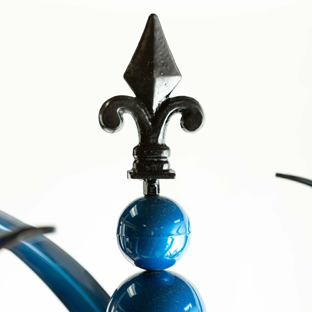 Plow & Hearth Blue Lotus Wind Spinner