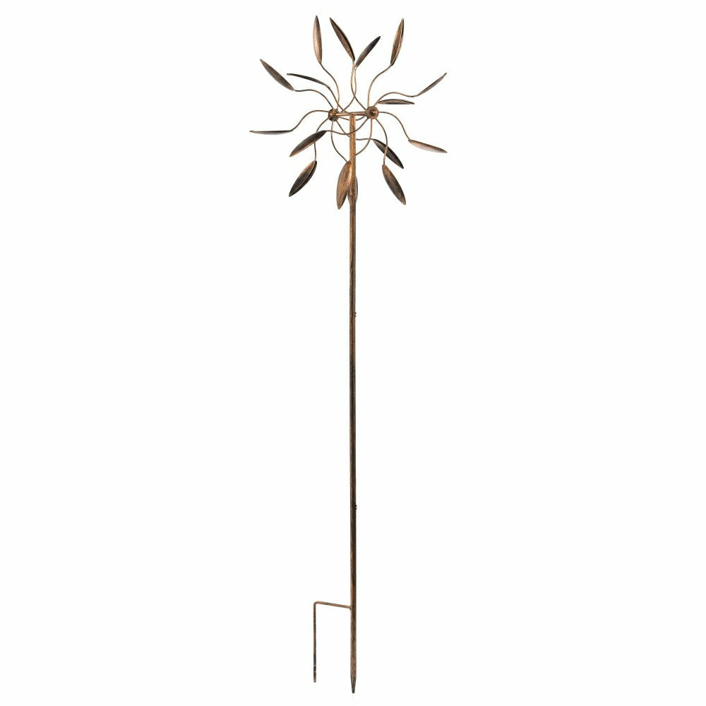 Plow & Hearth Twirler Metal Kinetic Garden Wind Spinner