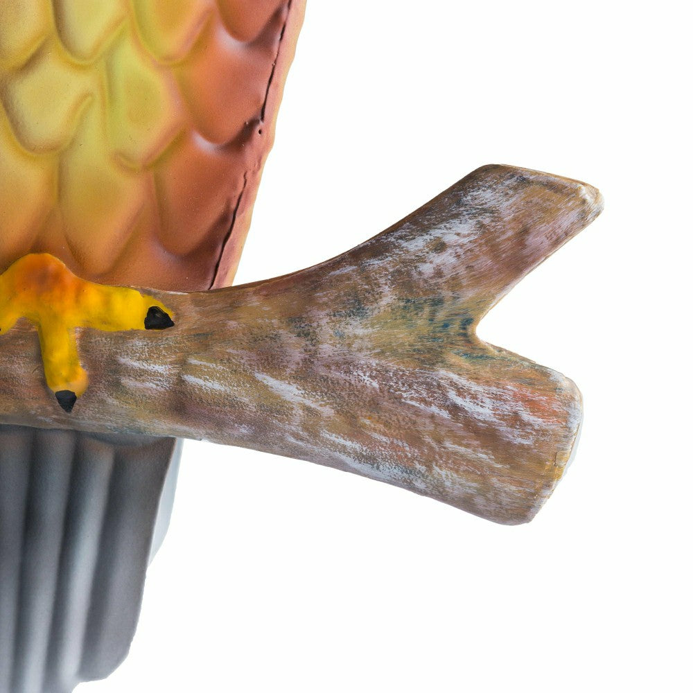 Plow & Hearth Bald Eagle on Branch Wall Sculpture