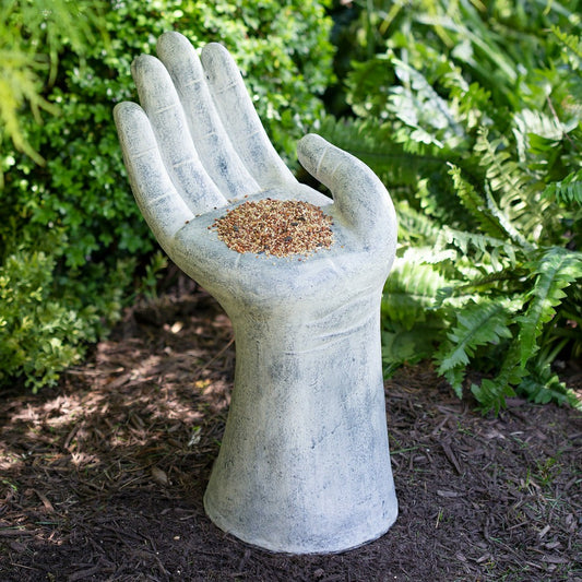 Plow & Hearth Hand-Shaped Garden Sculpture