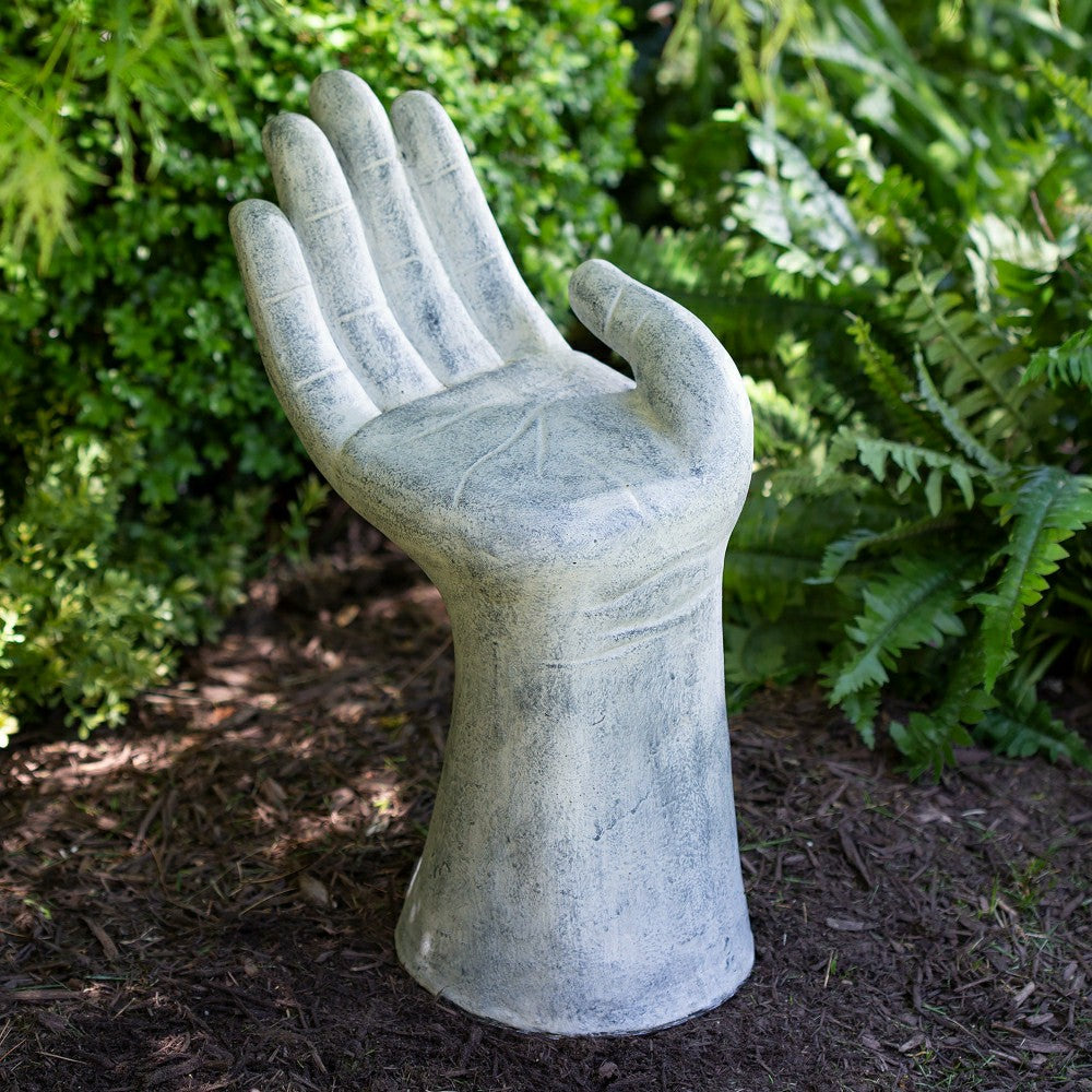 Plow & Hearth Hand-Shaped Garden Sculpture
