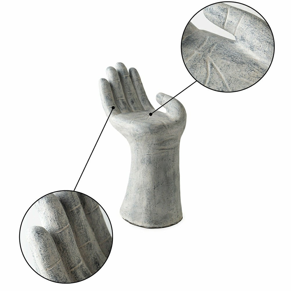Plow & Hearth Hand-Shaped Garden Sculpture