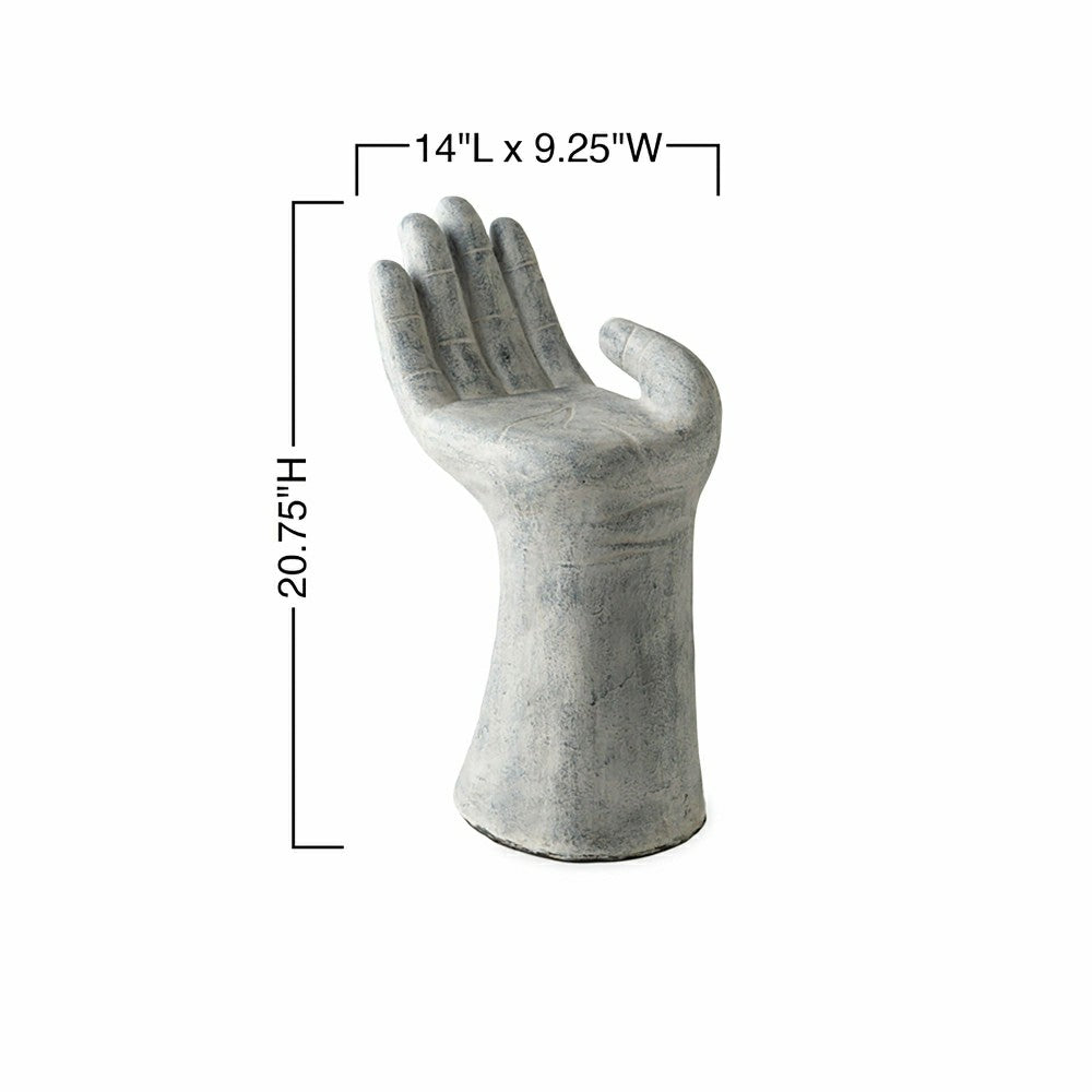 Plow & Hearth Hand-Shaped Garden Sculpture