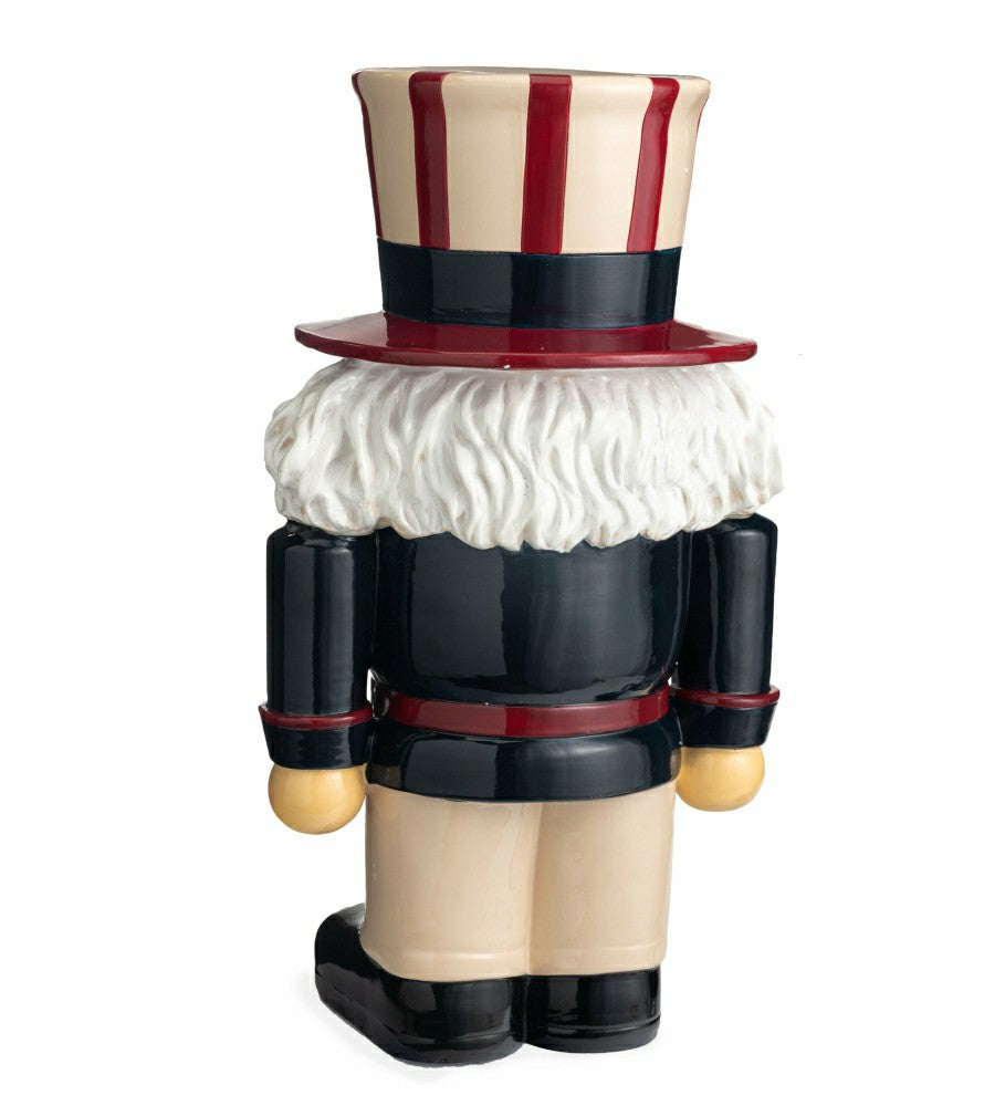 Plow & Hearth Uncle Sam LED Shorty Statuary
