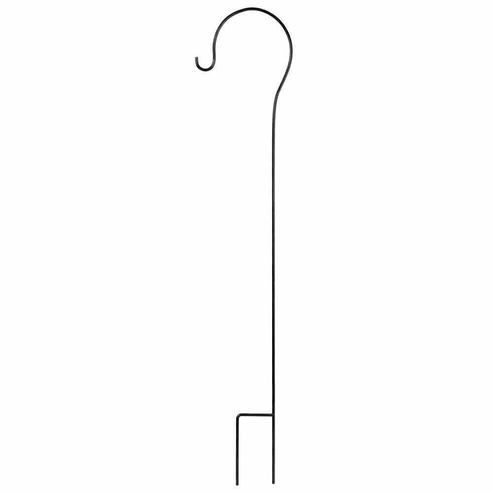 Plow & Hearth Shepherd's Hook Metal Plant Holder - 35 in.