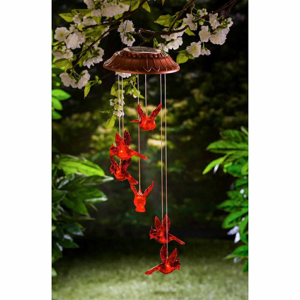 Plow & Hearth Memorial Cardinal Solar Mobile