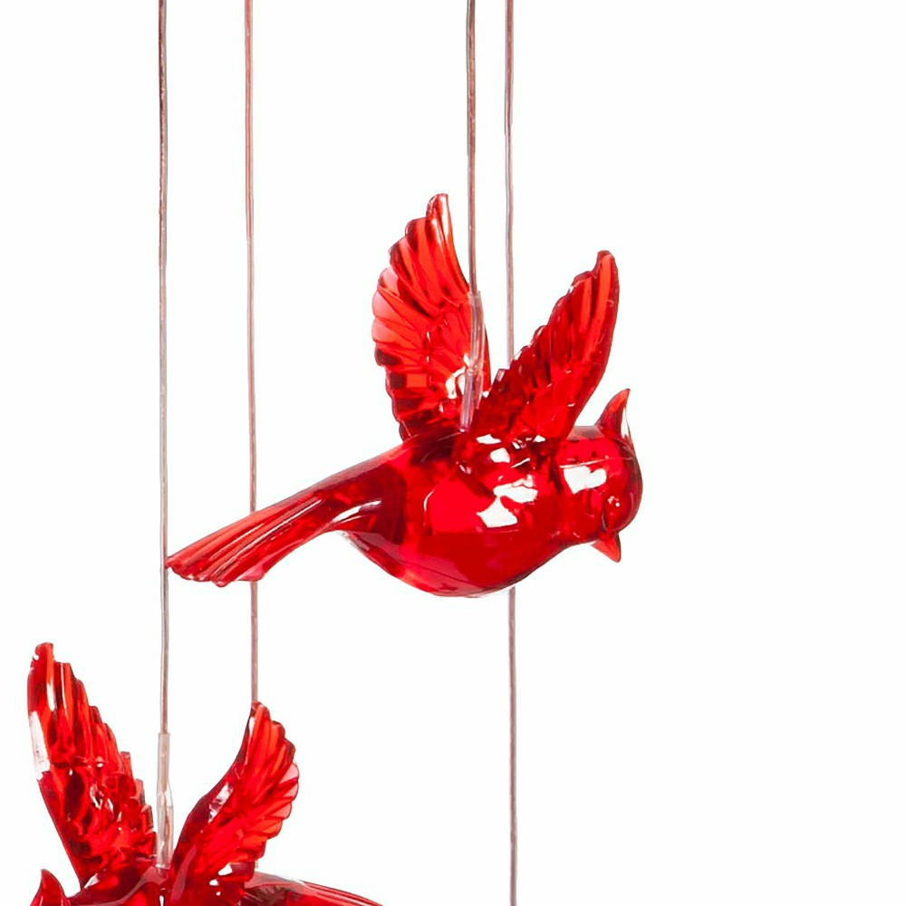 Plow & Hearth Memorial Cardinal Solar Mobile