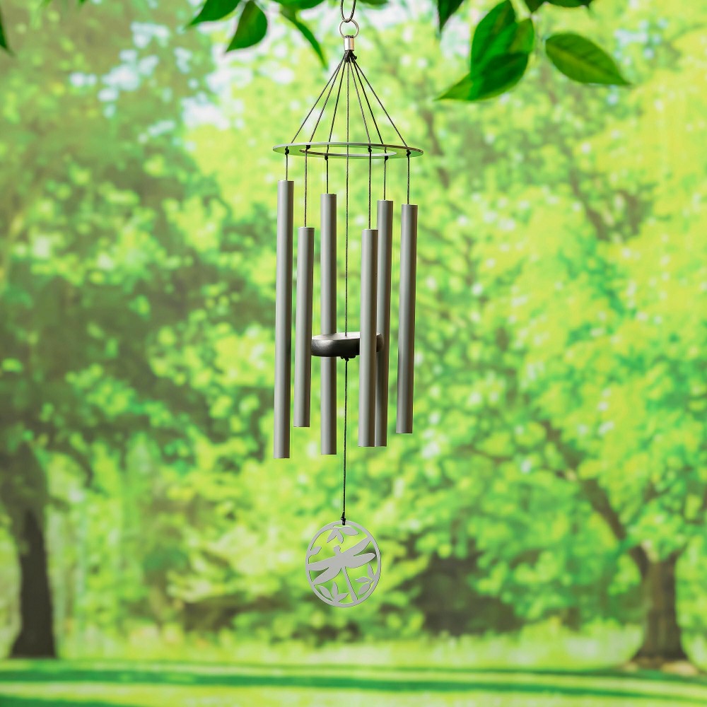 Plow & Hearth Hand-Tuned Dragonfly Wind Chime