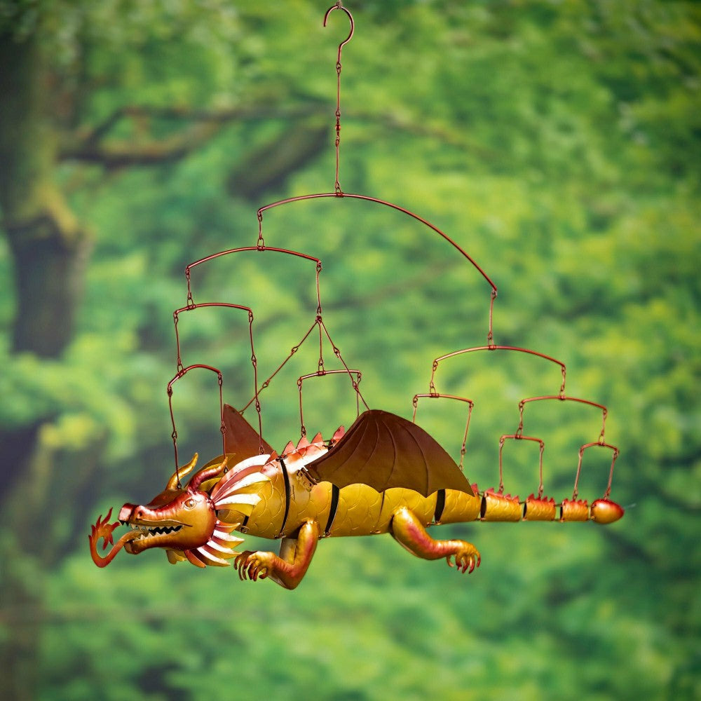 Plow & Hearth Metal Dragon Mobile