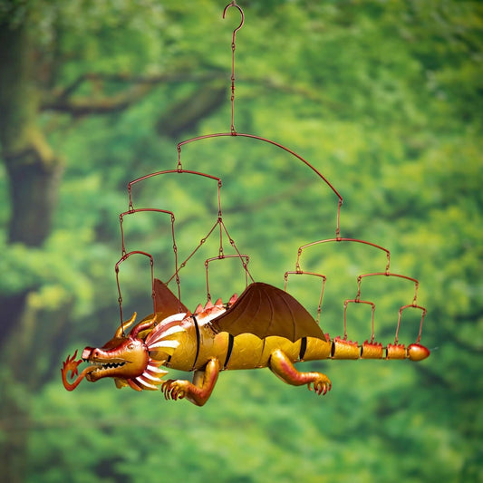 Plow & Hearth Metal Dragon Mobile