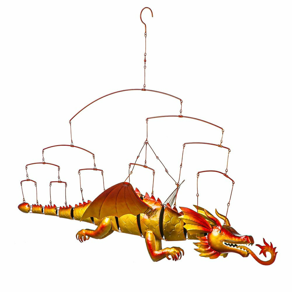 Plow & Hearth Metal Dragon Mobile
