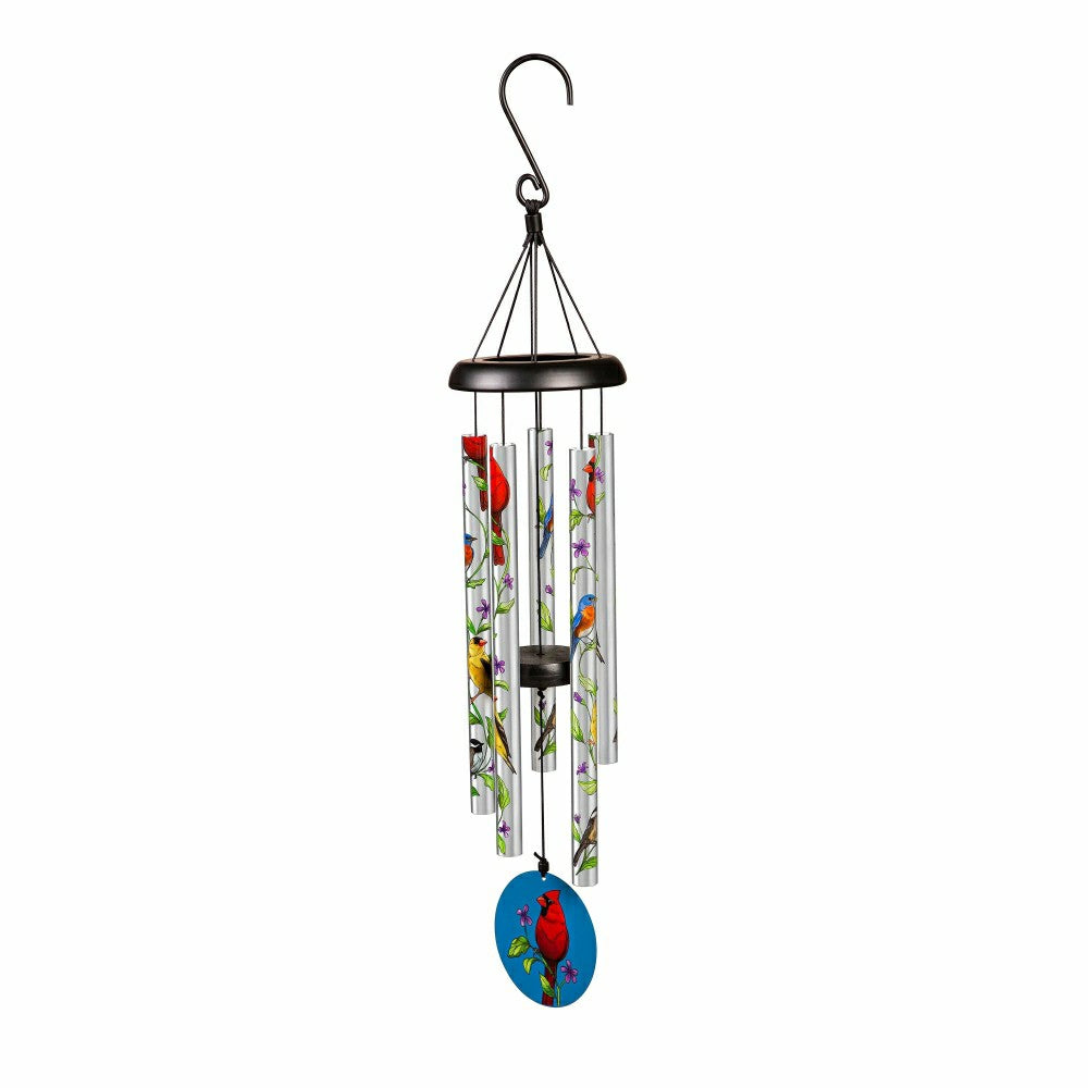 Plow & Hearth Cardinal Avria Hand Tuned Wind Chimes