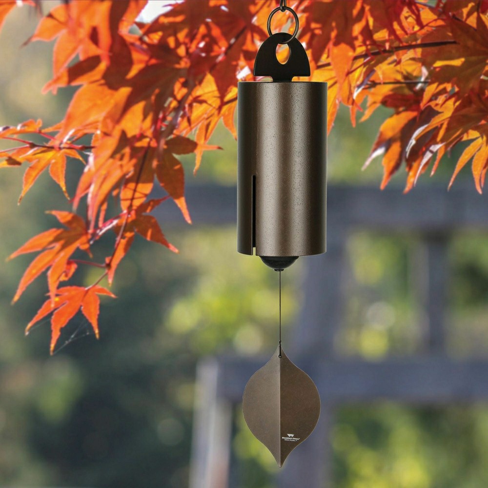Plow & Hearth Heroic Windbell - Antique Copper LG