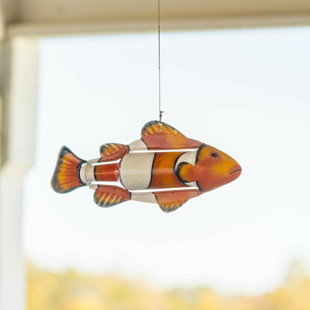 Plow & Hearth 14" Ocean Animals Outdoor Hanging Bottle Decor