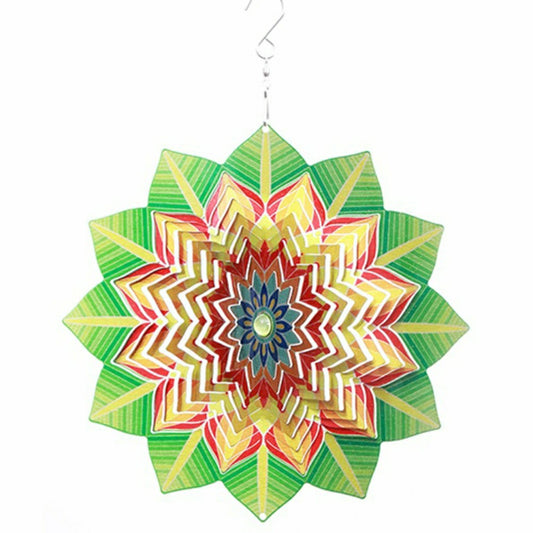 Plow & Hearth 10" Leaf Illusion Spinner
