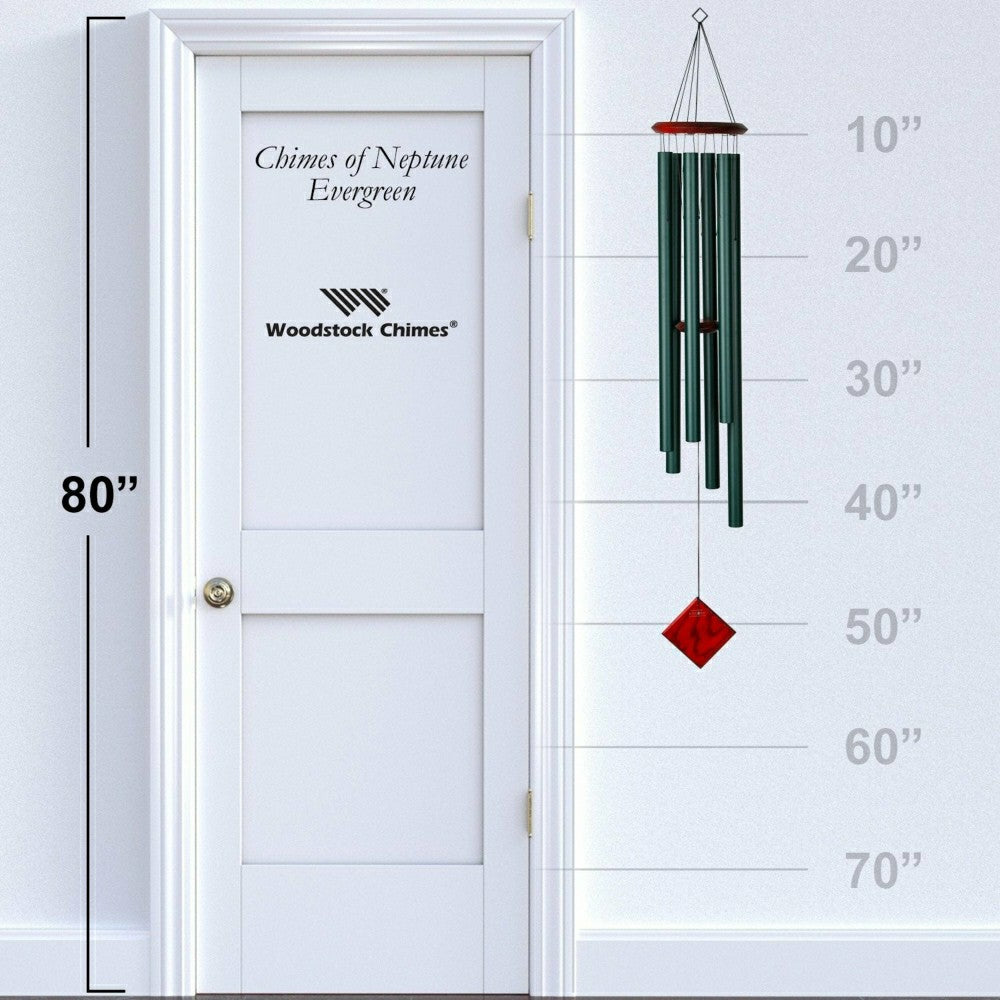 Plow & Hearth Chimes of Neptune - Evergreen