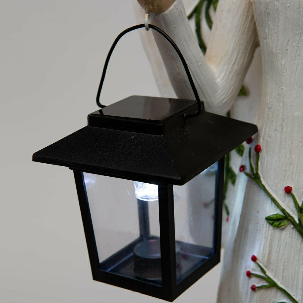 Plow & Hearth Angel Garden Statue with Solar Lantern