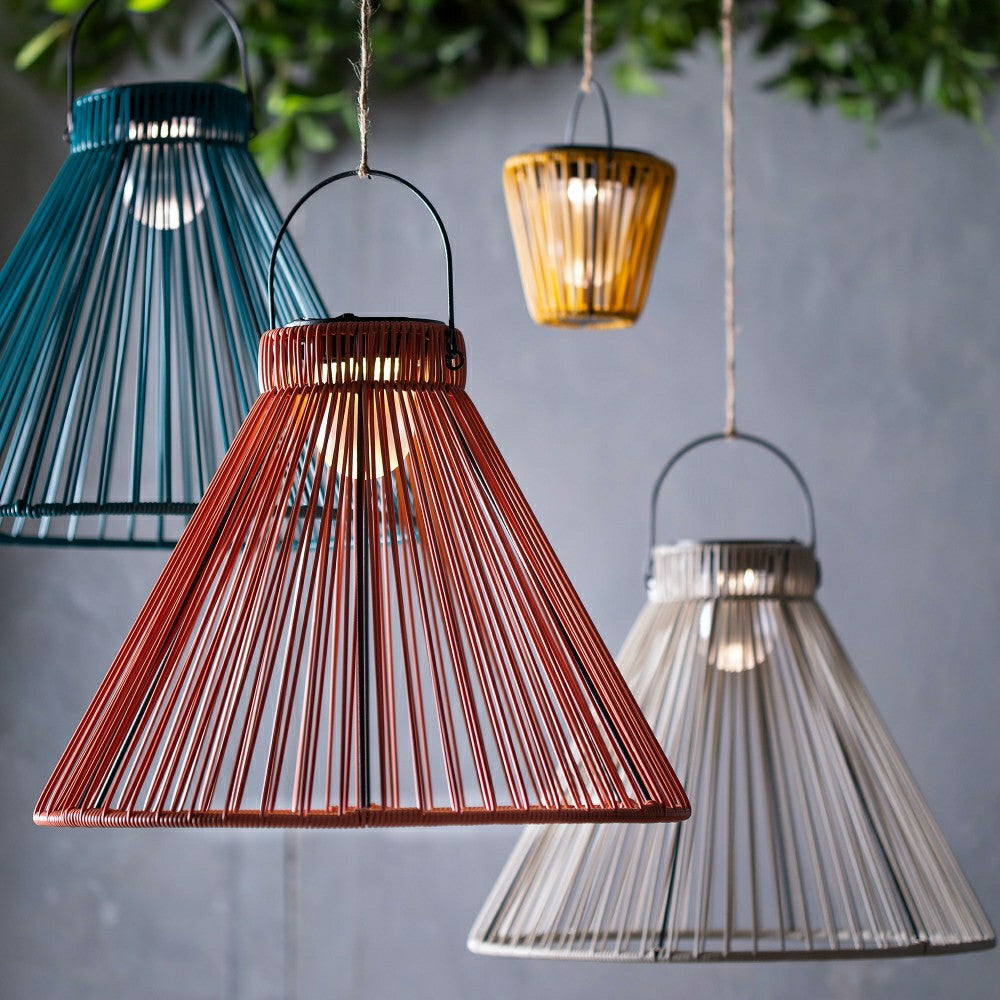Plow & Hearth Large Solar Hanging Light