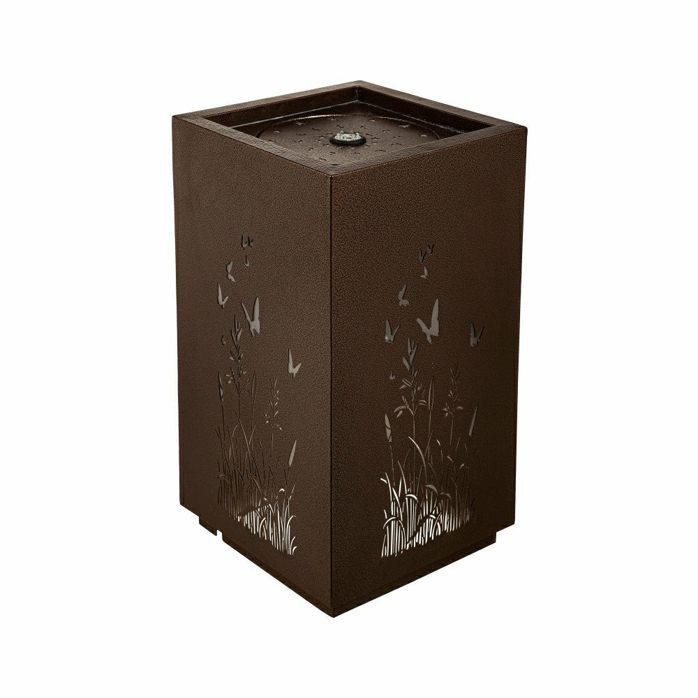 Plow & Hearth Indoor/Outdoor Lighted Butterfly Fountain