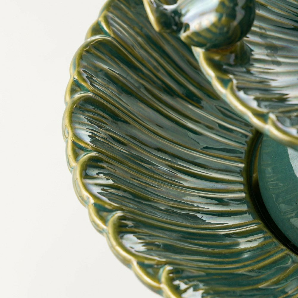 Plow & Hearth Ceramic Tiered Bird Fountain