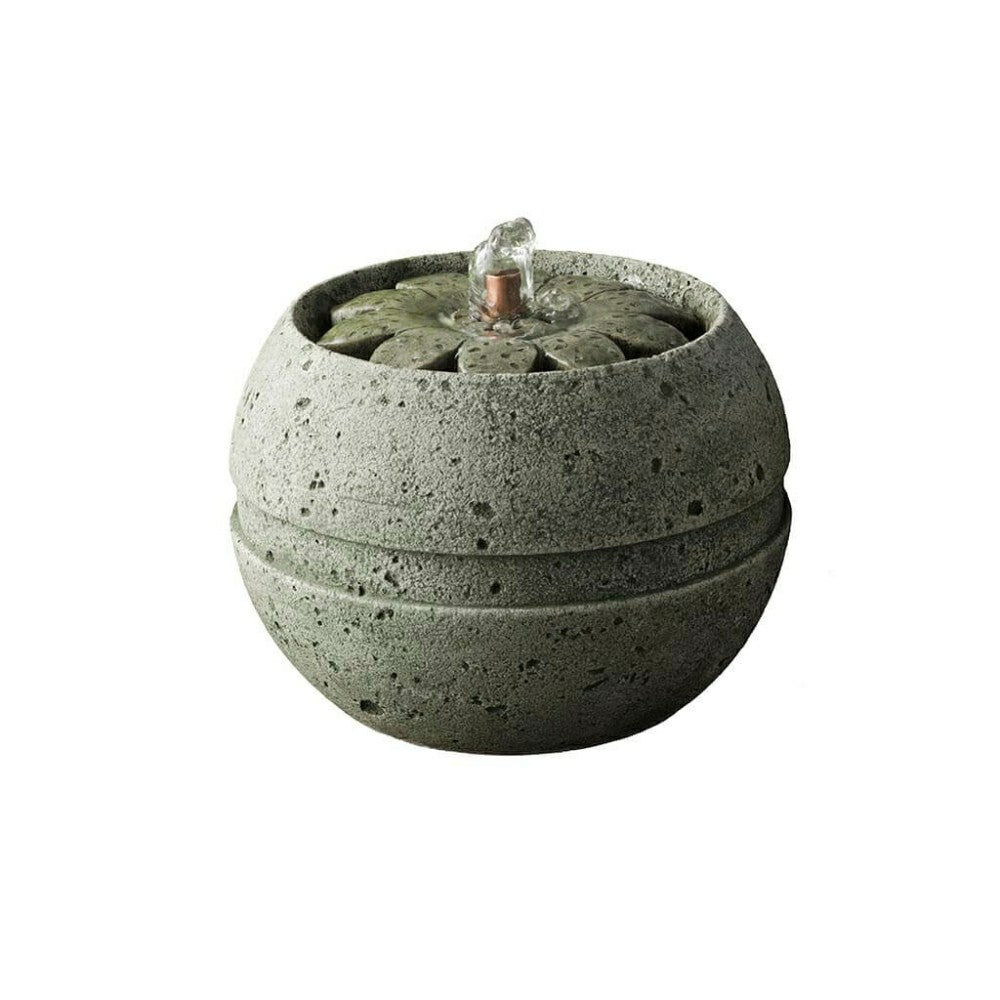 Plow & Hearth Rosette Garden Fountain