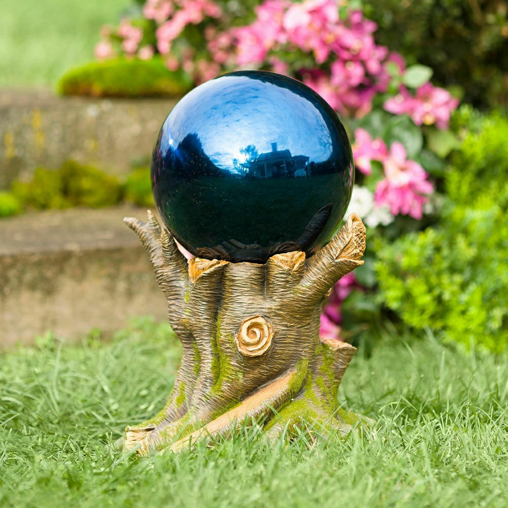 Plow & Hearth Stainless Steel Gazing Ball