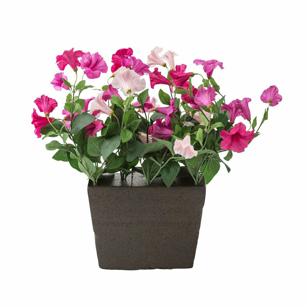 Plow & Hearth Faux Petunias Window Box Filler