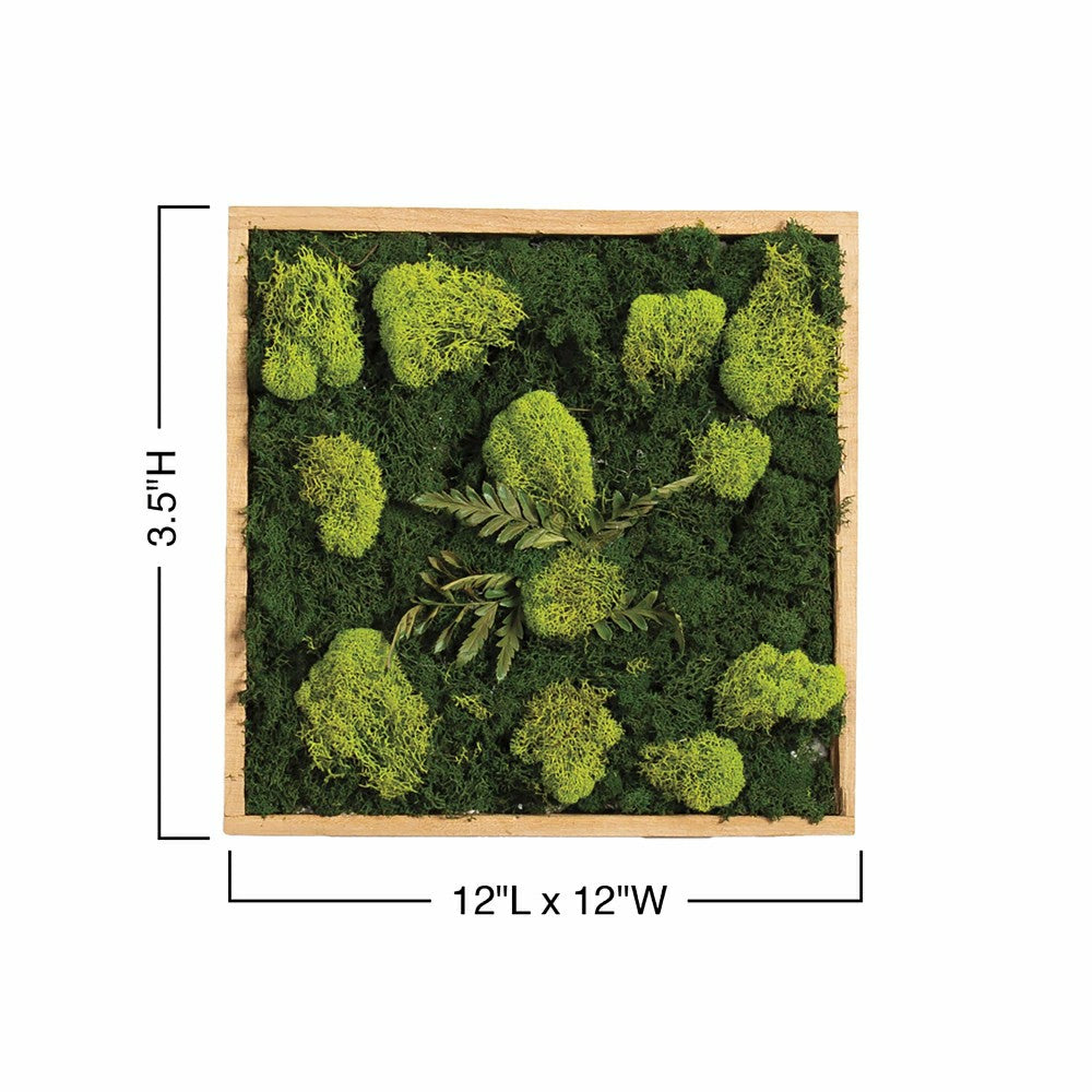 Plow & Hearth Moss Wall Art