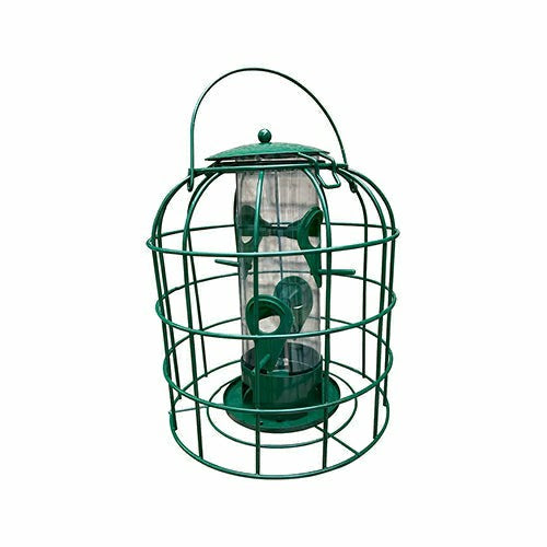 Plow & Hearth Squirrel Resistant Tube Bird Feeder