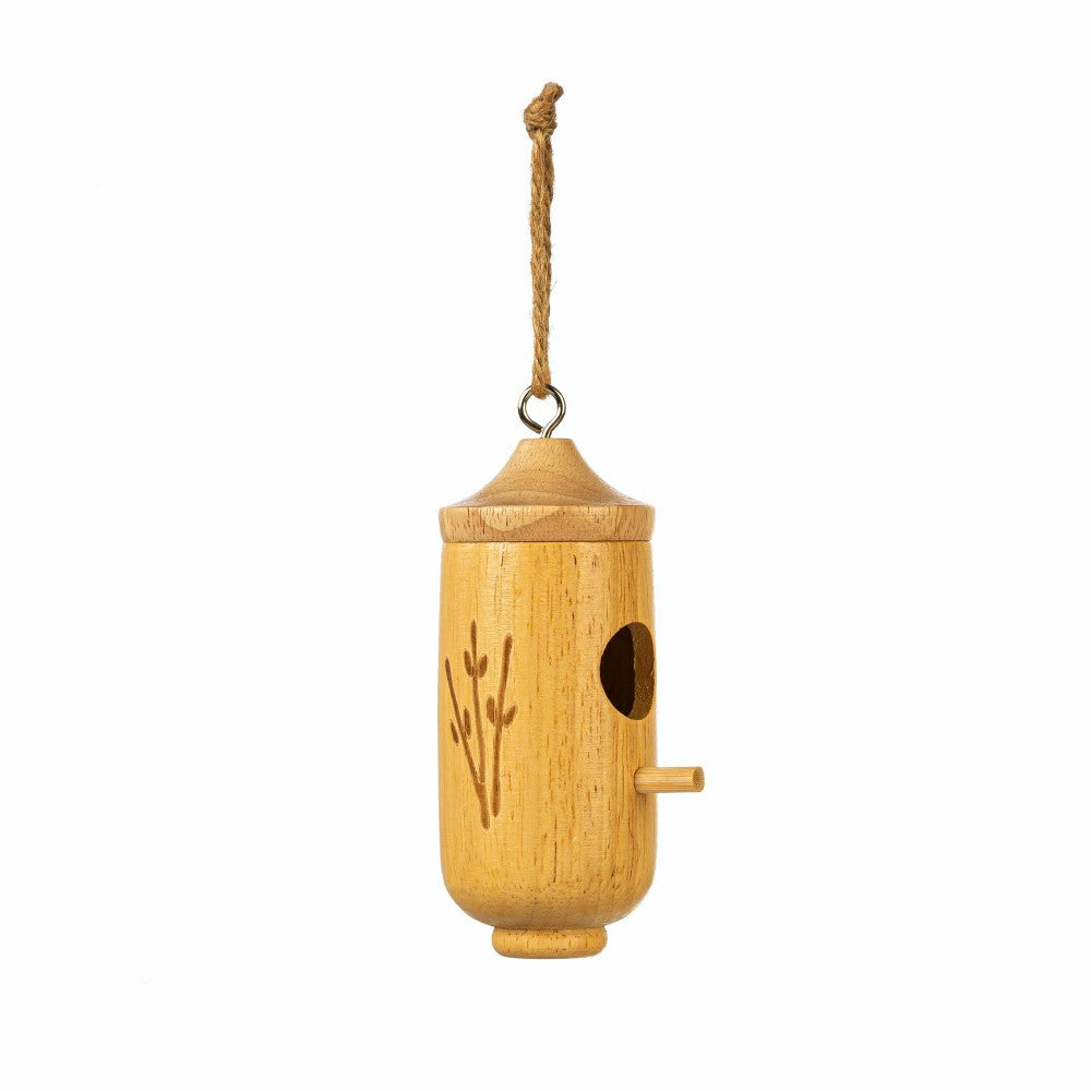 Plow & Hearth Woodland Storybook Bird Feeder, Hummingbird Lover Gift Set, Set of 4