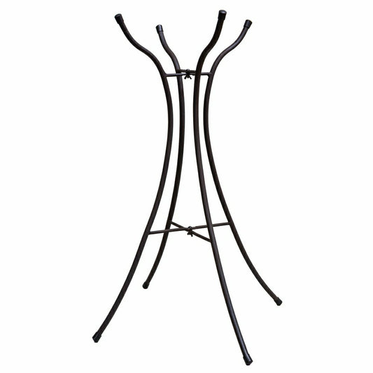 Plow & Hearth Hourglass Shape Metal Bird Bath Stand