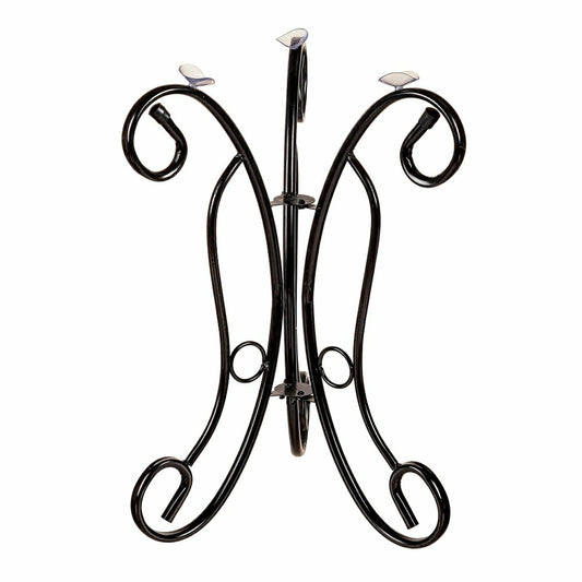 Plow & Hearth Collapsible Curlicue Birdbath Stand