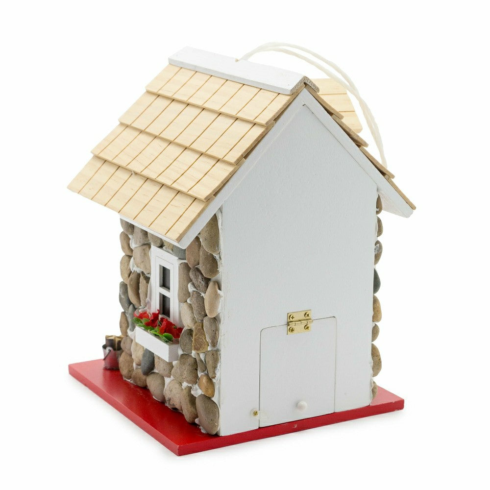 Plow & Hearth Stone Cottage Birdhouse