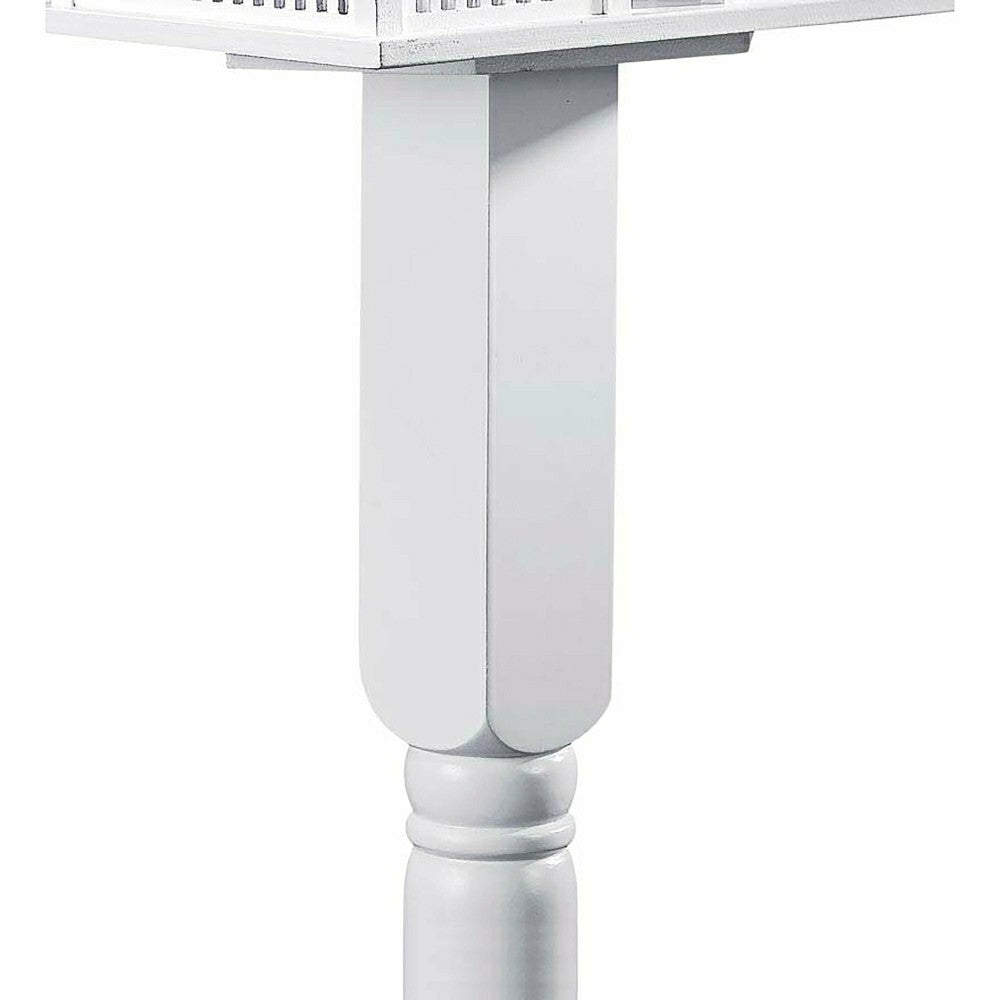 Plow & Hearth Turned Wood Pedestal Pole