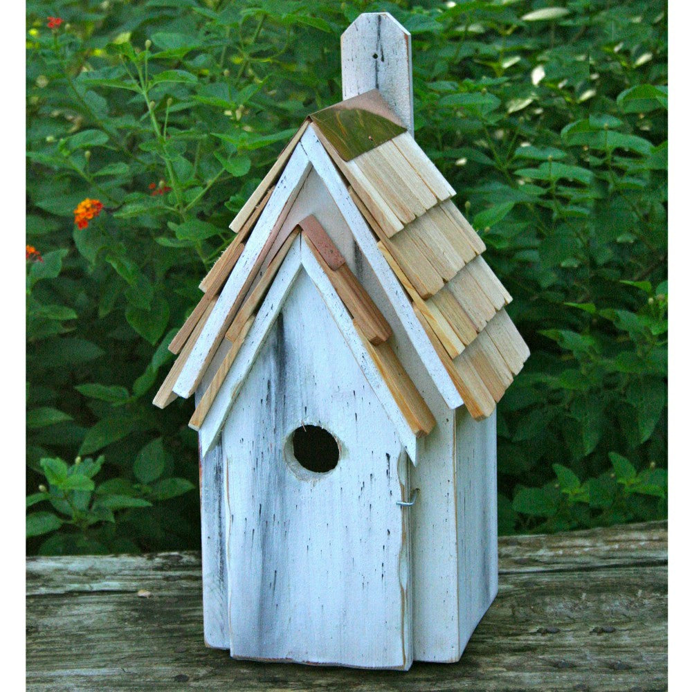Plow & Hearth Bluebird Manor Cypress Birdhouse