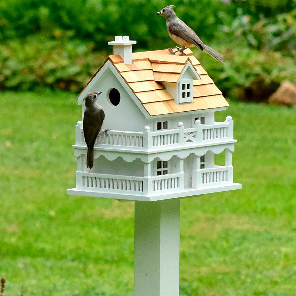 Plow & Hearth Wooden Cape Cod Birdhouse