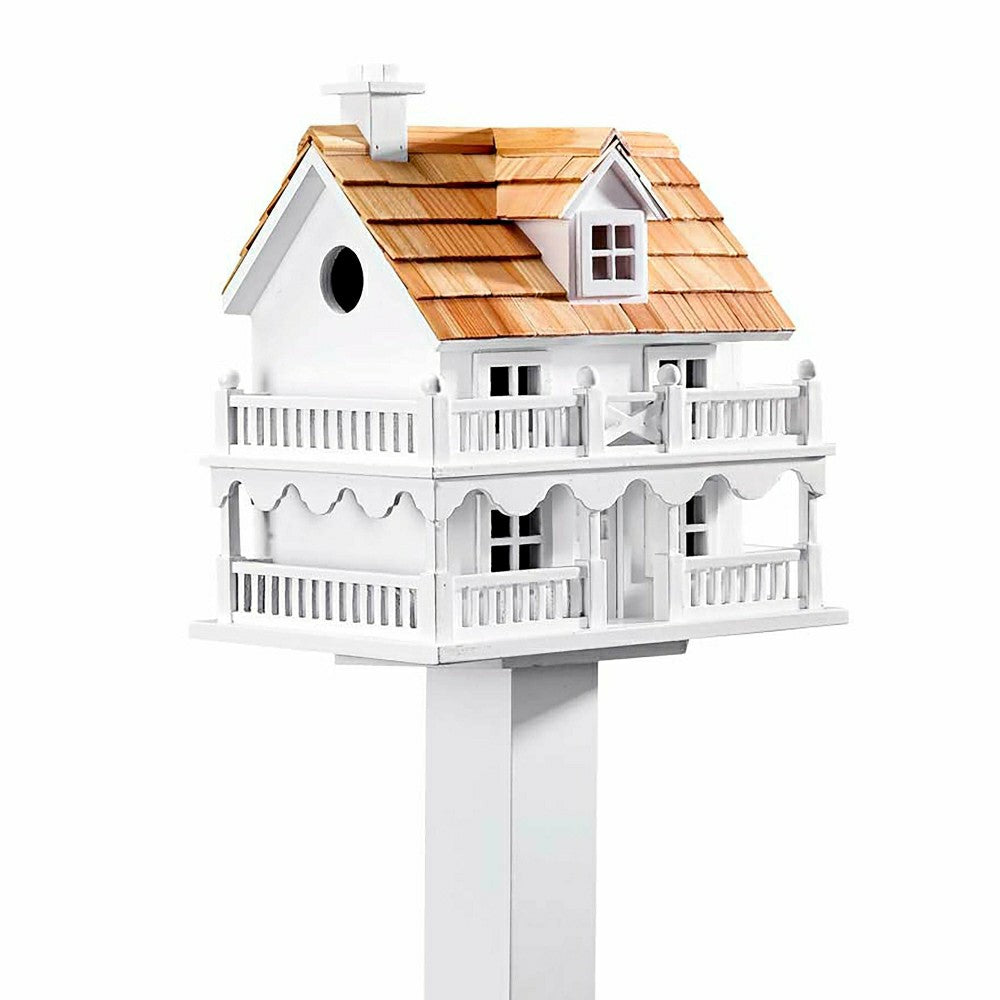 Plow & Hearth Wooden Cape Cod Birdhouse