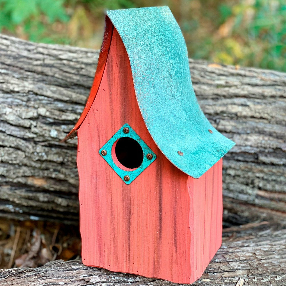 Plow & Hearth Shady Shed Cypress Birdhouse