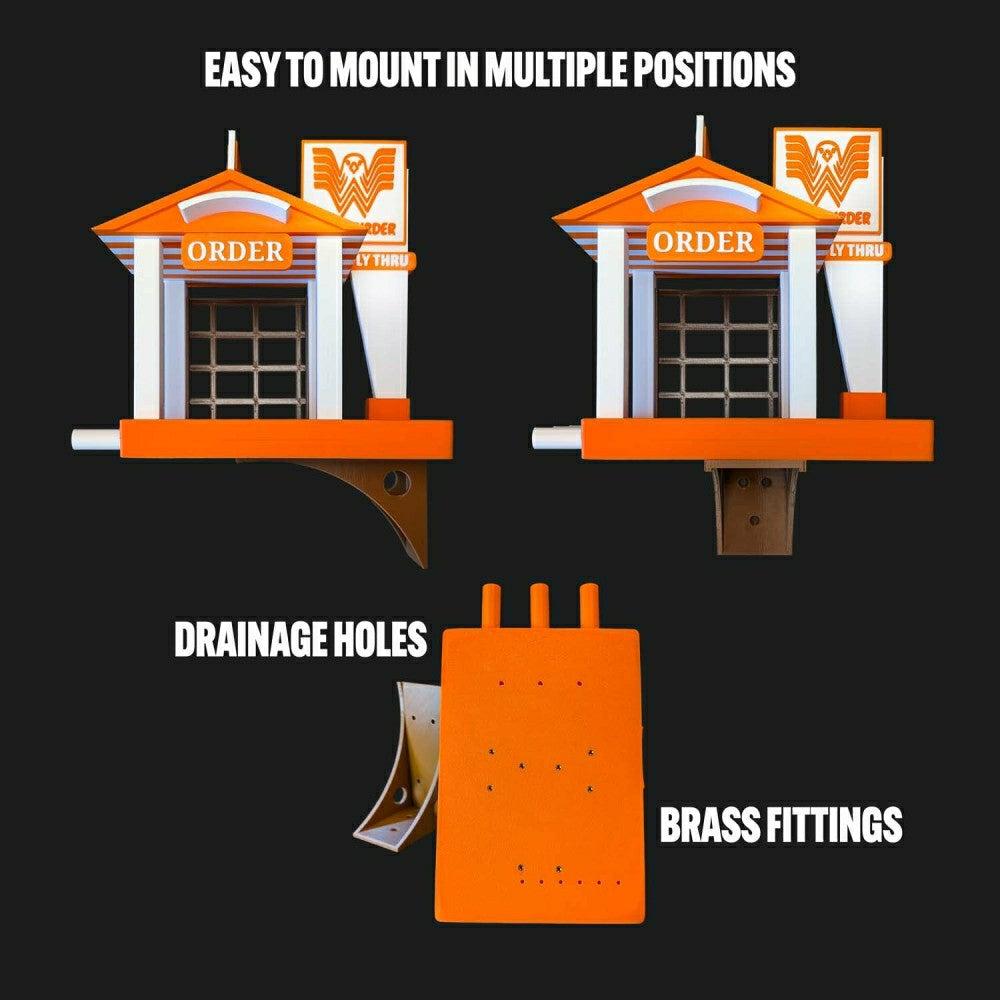 Plow & Hearth Whatabirder Bird Feeder