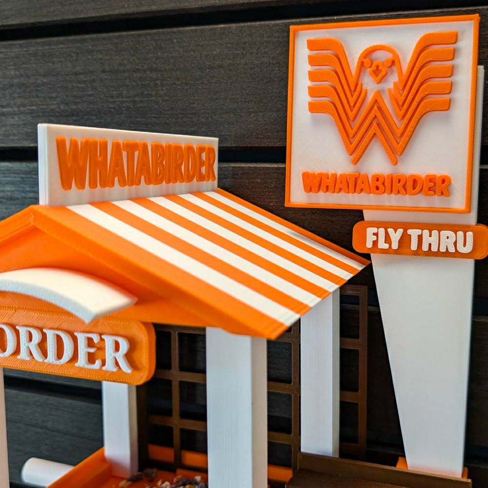 Plow & Hearth Whatabirder Bird Feeder