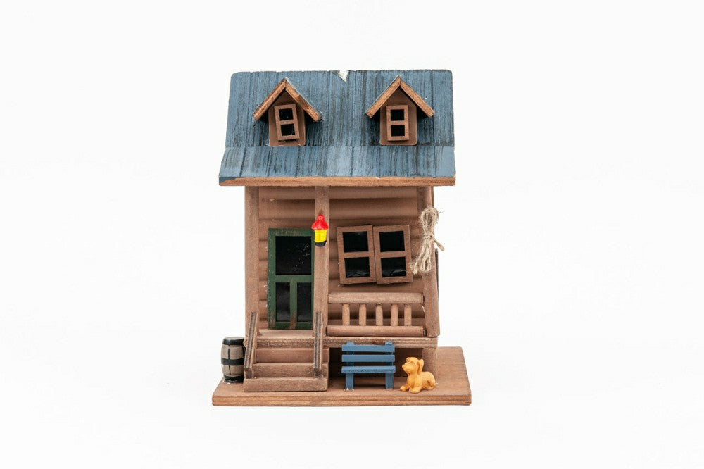 Plow & Hearth Log Cabin Bird House