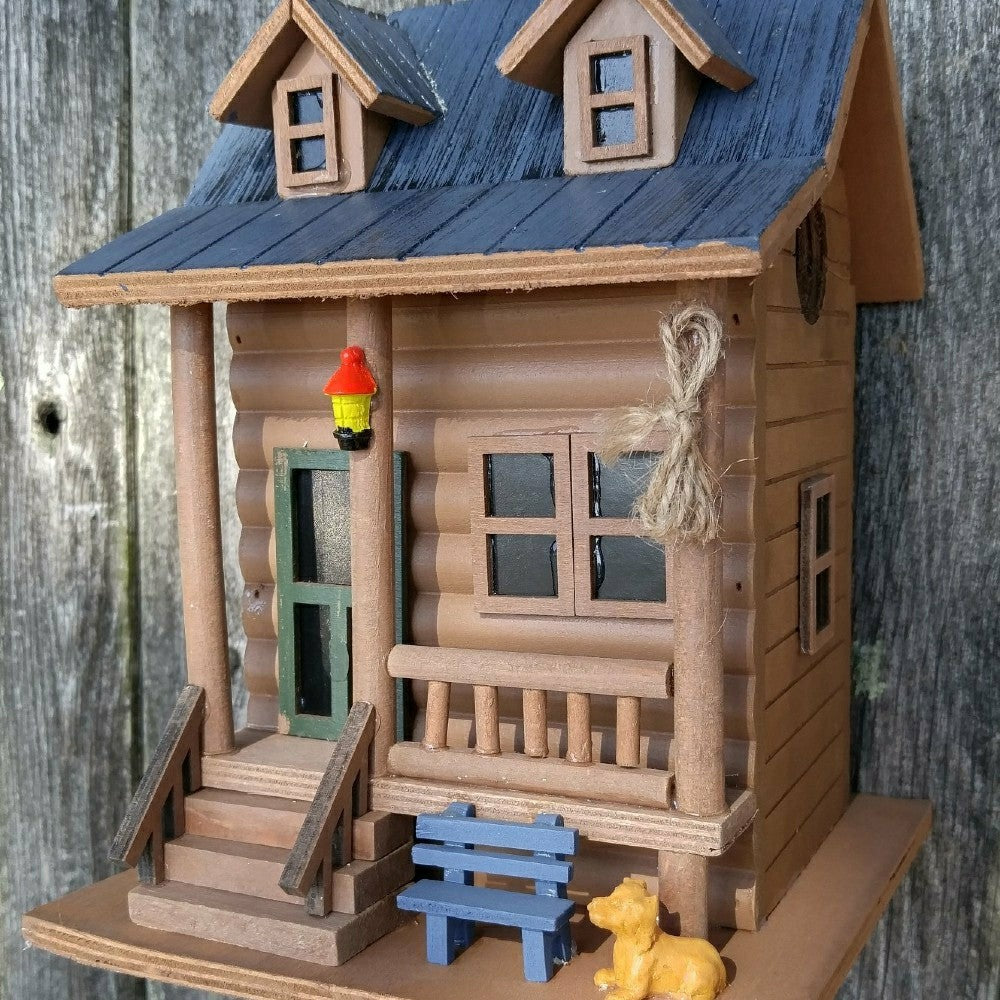 Plow & Hearth Log Cabin Bird House