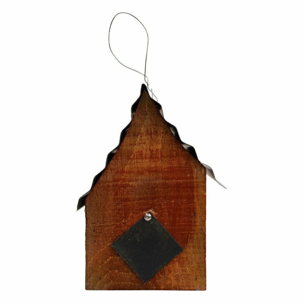 Plow & Hearth Brandywine Bird House with Metal Roof